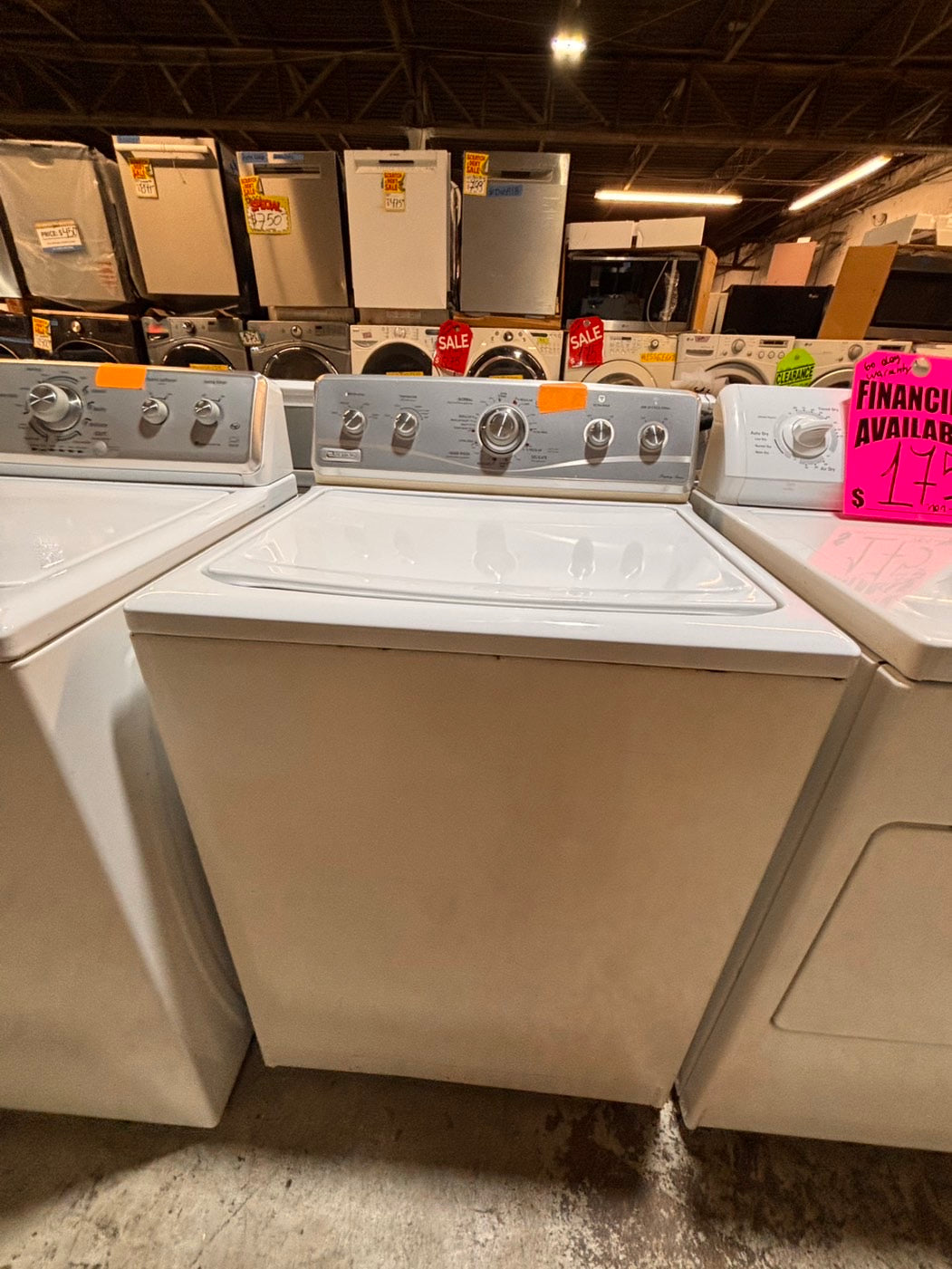 >*sale🎈maytag heavy duty Top load washing machine w agitator 27" in good condition,used-Refurbished #TWM336B