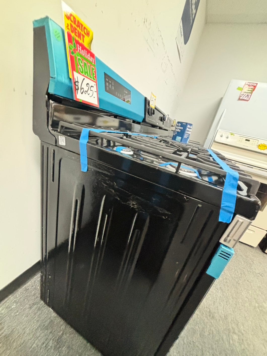 *🎄🎄Christmas sale 🎅 Open Box | Scratch & Dent Frigidaire Airfry convection oven Gas Range 5 burner with  in Stainless Steel #ERF536L