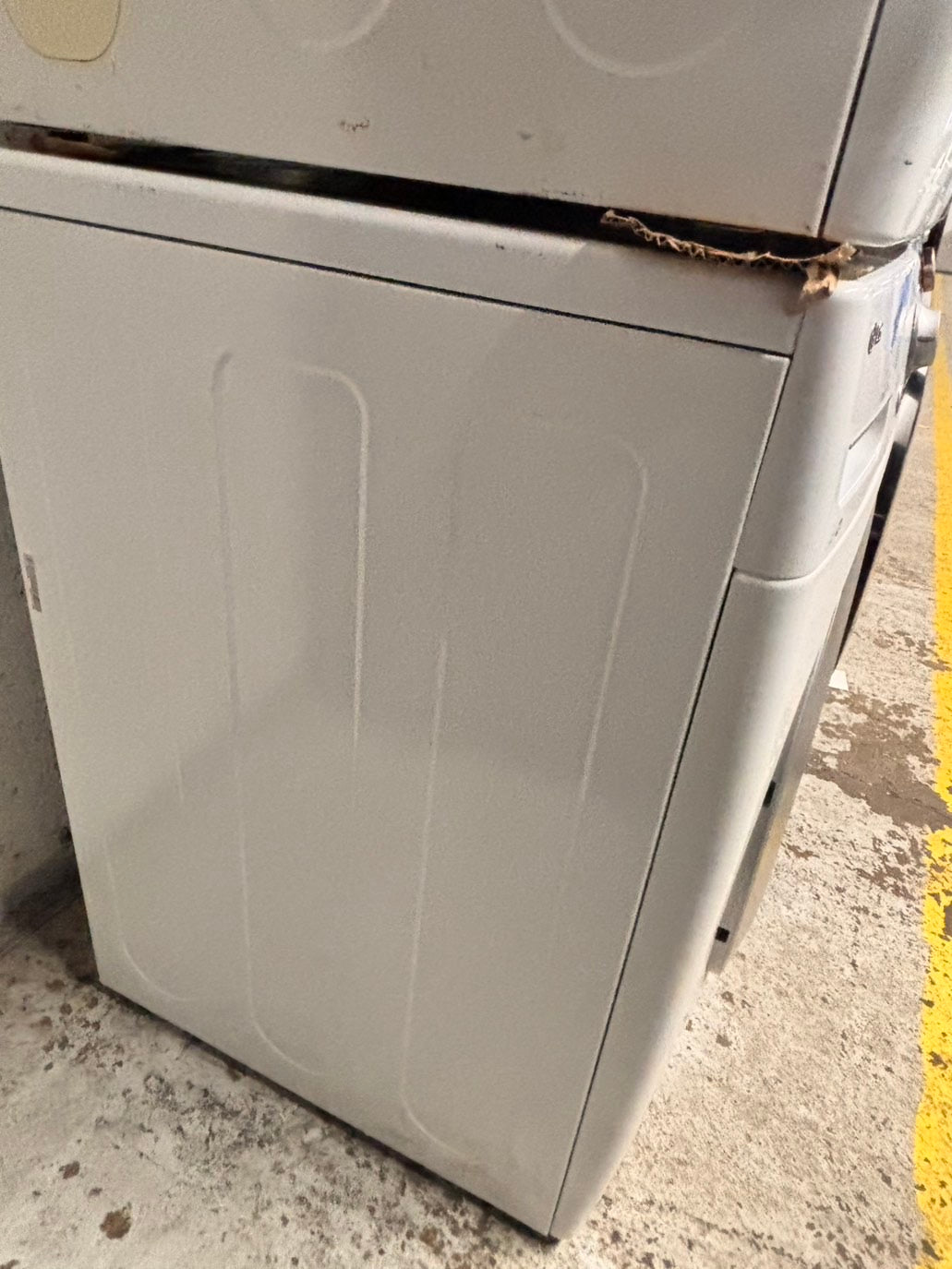 >sale🎈LG steam washer 4.5cu.ft white color stainless steel drum large capacity used-refurbished #WF447B
