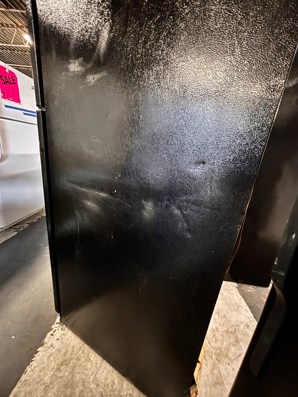 >sale🎈GE 30”18cu.ft -top freezer refrigerator black color   -used refurbished 30” #TGP2RPB