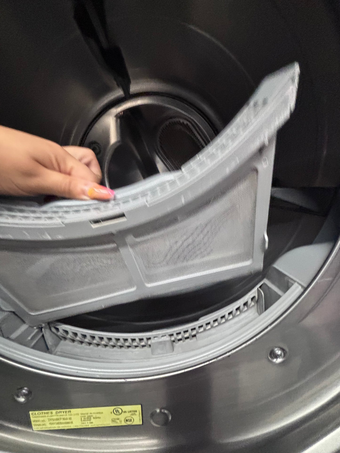 >>Samsung gray washer 4.5cu. ft. Large capacity, & electric dryer set in great condition 27” stackable or side by side  used-refurbished  #SFL19TB