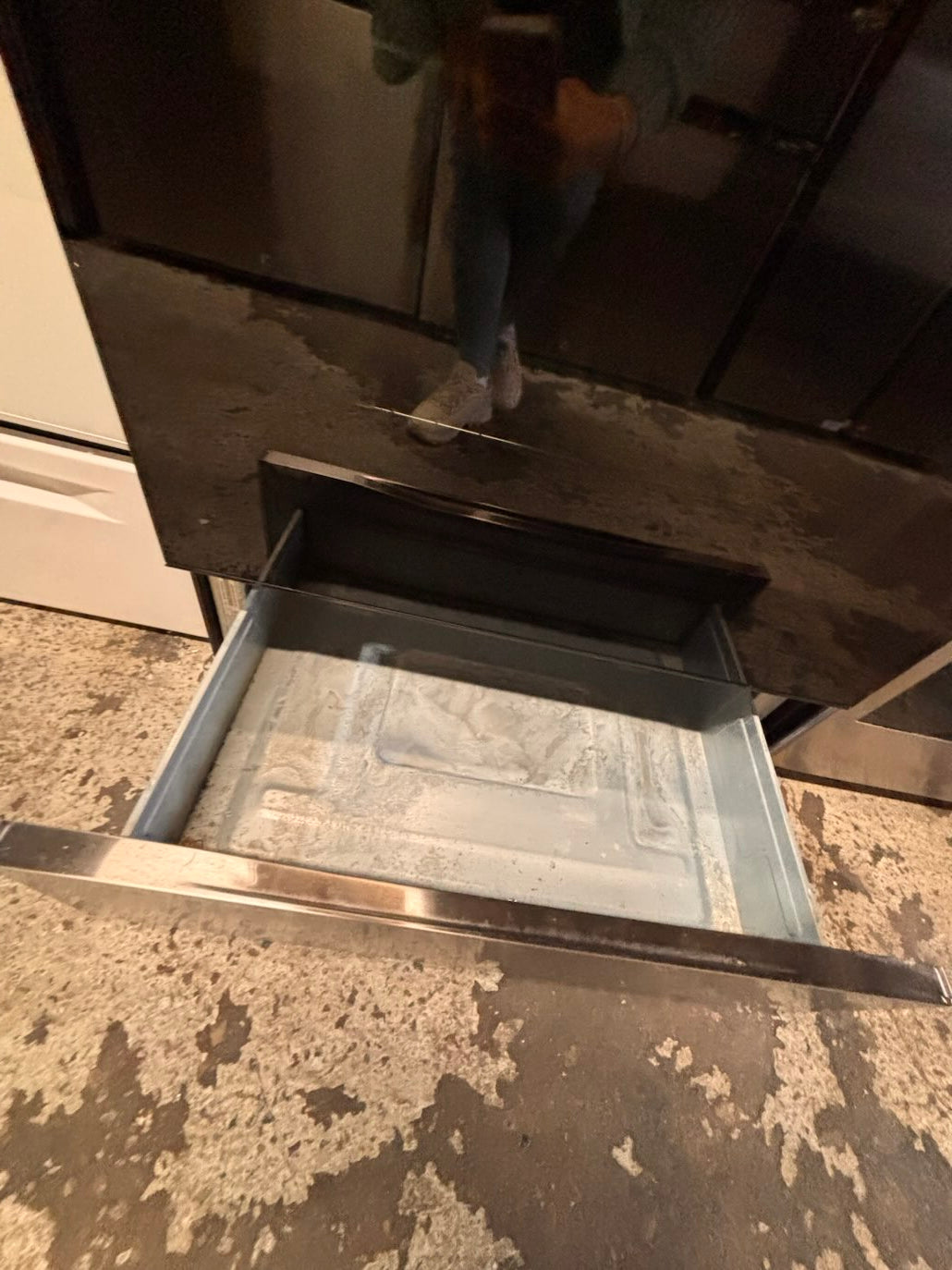 }} Samsung electric 220v glass top range bake Broil roast self clean oven stainless steel working 💯  with warranty ! 30" used-Refurbished #SEST381B
