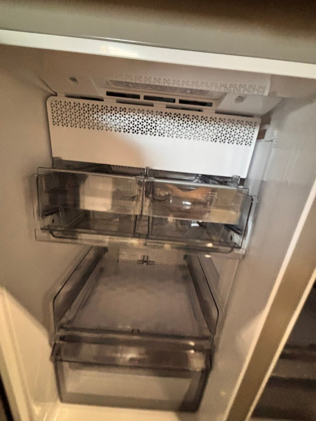 >special🎈New open box 📦 costumer return -Samsung - Bespoke 23 cu. ft. Counter Depth 4-Door French Door Refrigerator with Beverage center #RS33T41B
