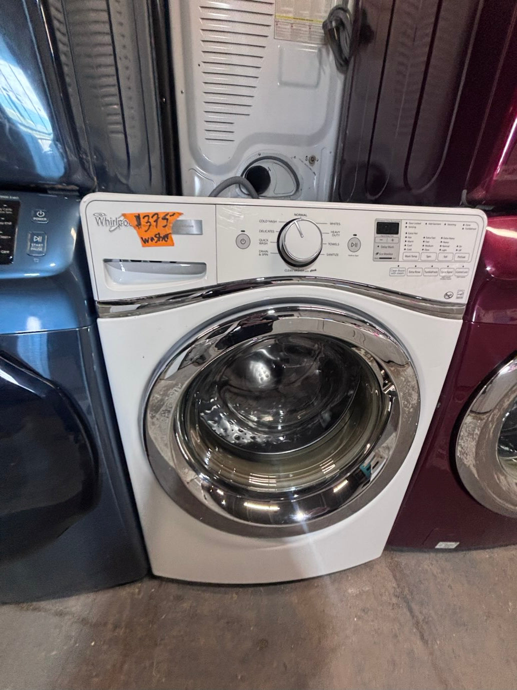 }SALE🎈 front load washer large capacity - in white color #WWS19TB
