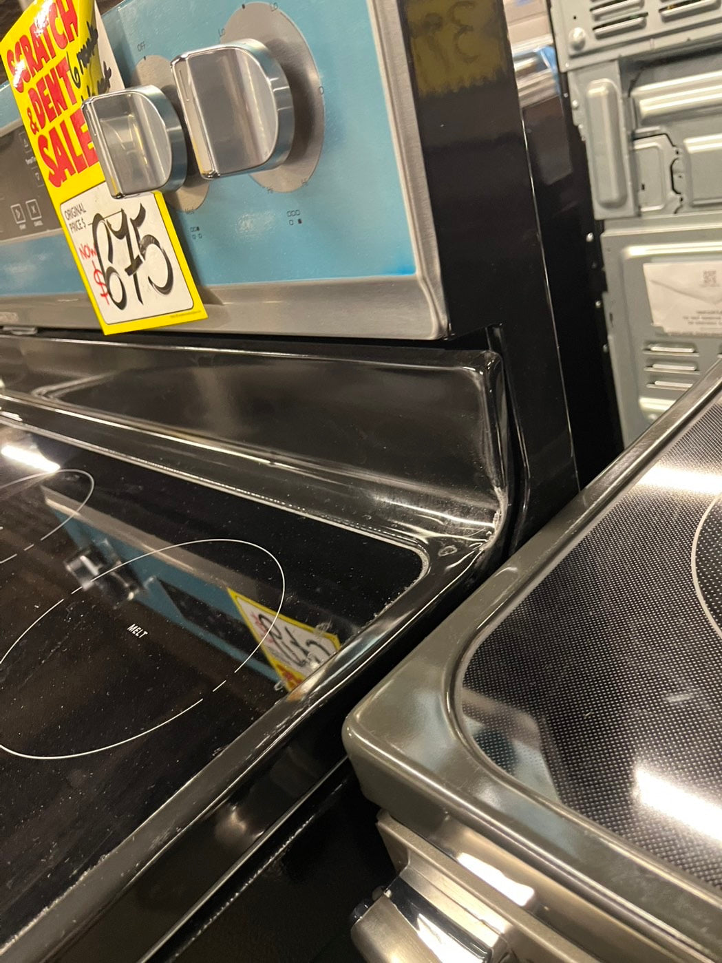 🎁open box New scratch&Dent 30 in. WFE550S0LZ Whirlpool 30" Electric Range with 5 Elements and 5 in 1 Air Fry - Fingerprint Resistant Stainless Steel 30” #WHP21B