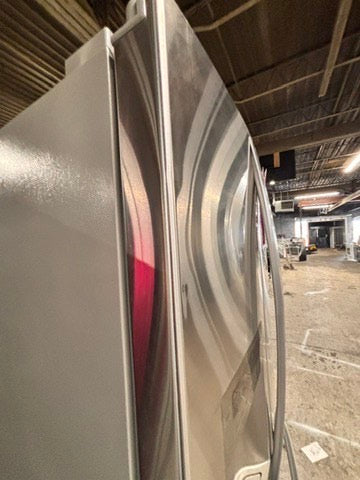 >sale🔥kenmore French door Refrigerator counter depth stainless steel w/ ice water dispenser great condition 36" used-refurbished #KVRC24B