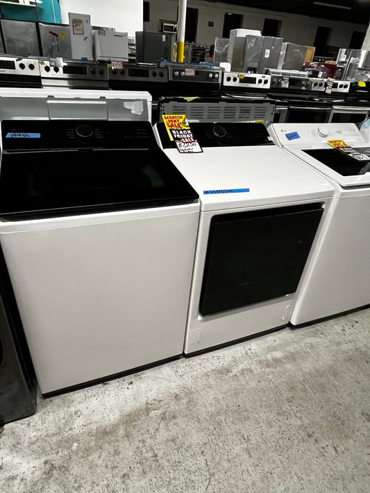 ~ Open Box 📦 - scratch & dent 5.5 cu. ft. Mega Capacity Smart Top Load Washer with Impeller, EasyUnload™ & AI Sensing & 7.3 cu. ft. Ultra Large Capacity Rear Control Electric Dryer with LG EasyLoad™ Door - stock number #WD8853NB
