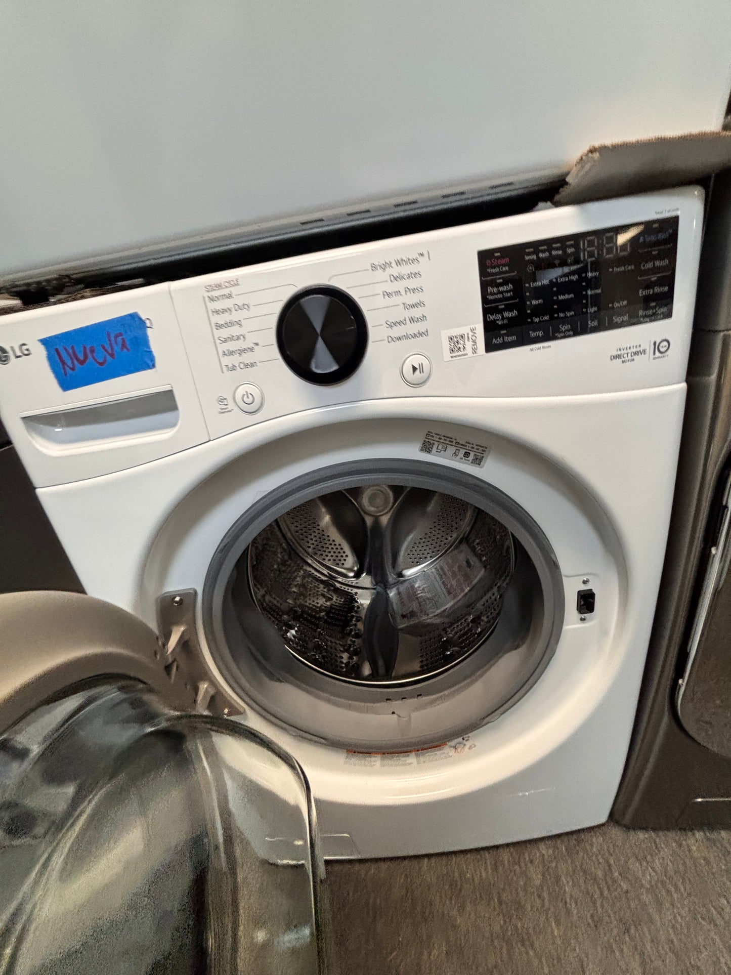 >Open Box 📦 Scratch & Dent 4.5 cu. ft. Ultra Large Capacity Front Load Washer - White
 & 7.4 cu. ft. Large Capacity Front Load Electric Dryer - White Set / stock number #WD737CB