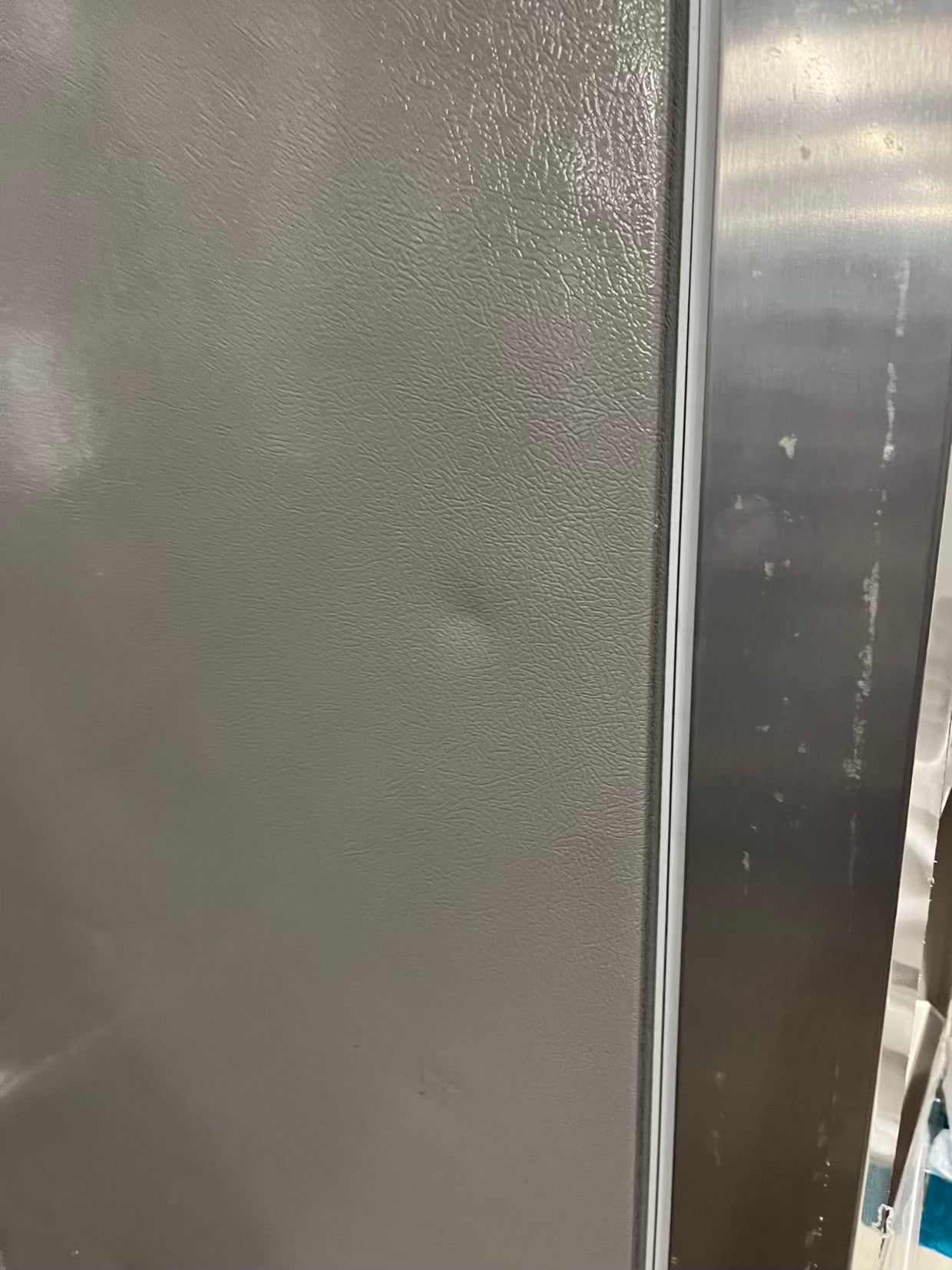Open Box Frigidaire Profissional side x side Refrigerator stainless steel w/ice water dispenser 36" counter Depth #RE775VB