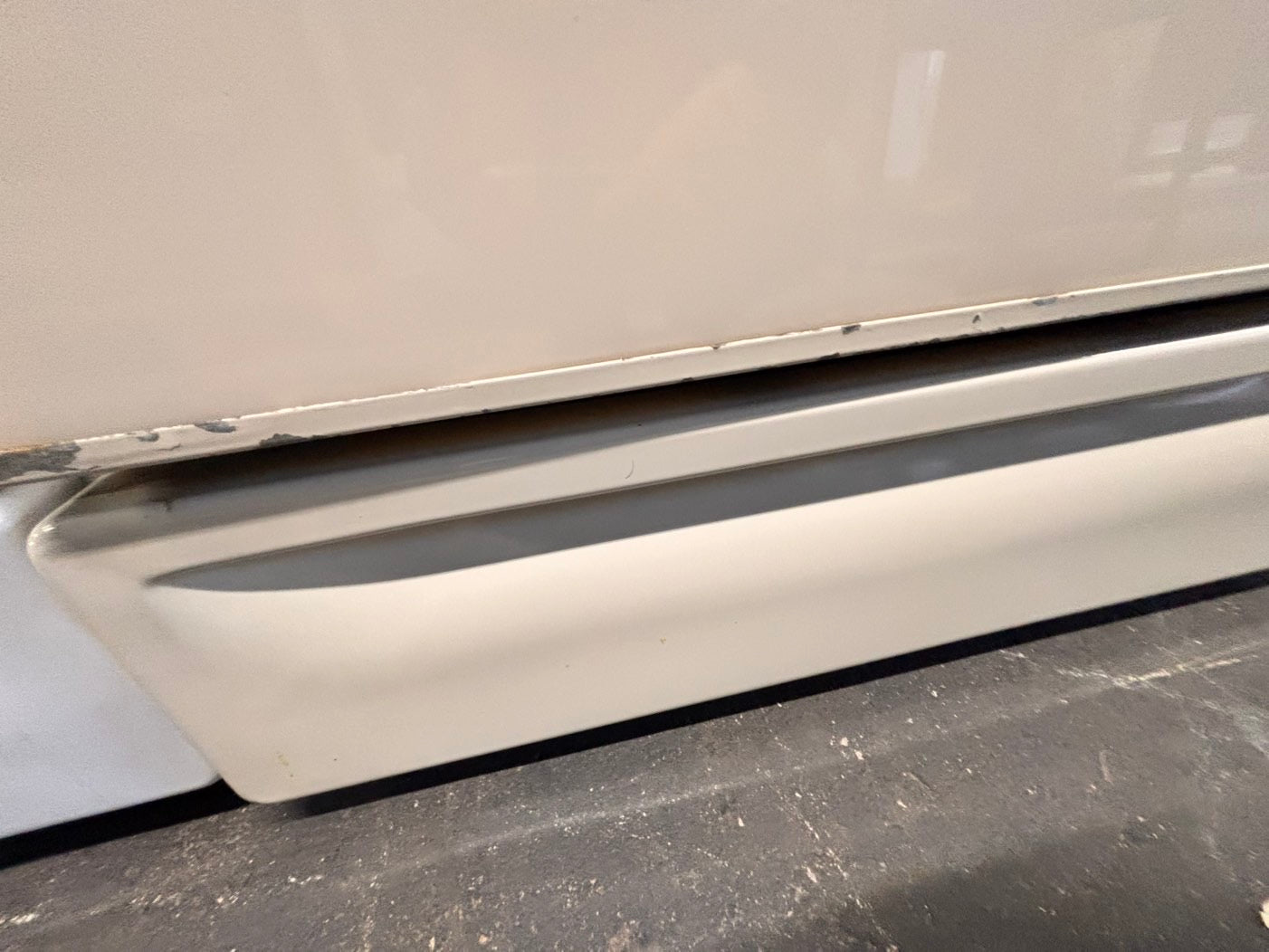 >special sale🔥GE Gas range 4 burner bake broil Hi/Lo self clean in off white used-Refurbished 30” #GEY94ZB