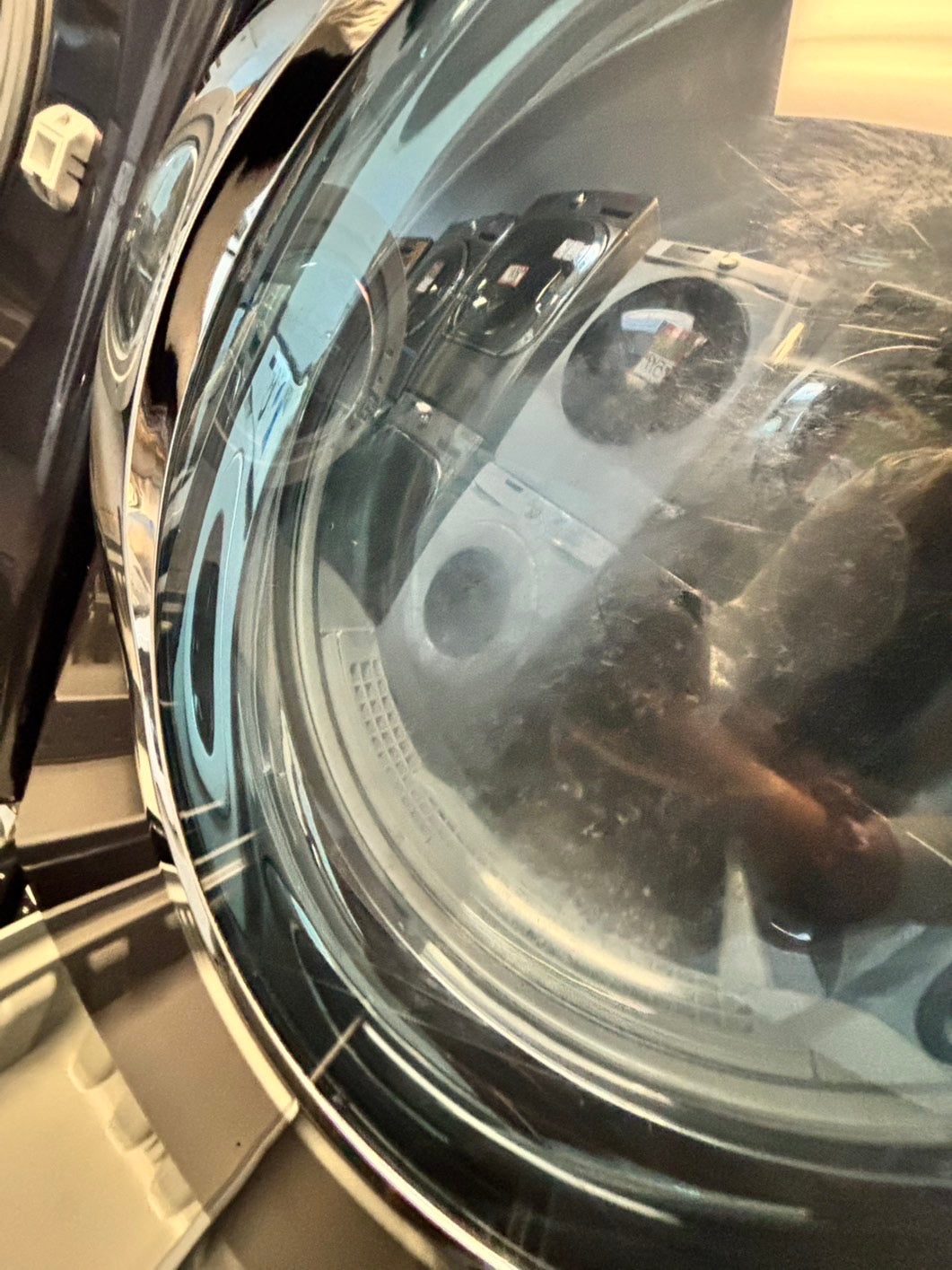 🎄🎄Christmas sale 🎅Samsung  washer & dryer GAS set front load stackable or side by side large capacity stainless steel drum w/pedestal extra storage 27" Refurbished #WDG1167L