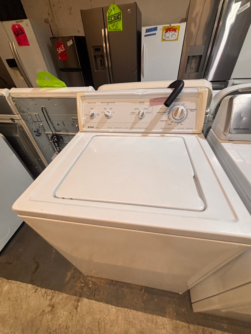 >*sale🎈kenmore heavy duty Top load washing machine w agitator 27" in good condition,used-Refurbished #TW4526B