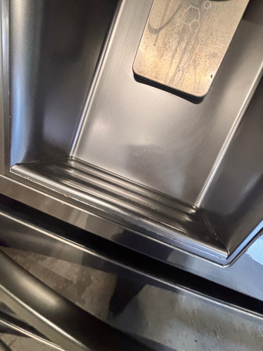 >🎈Used | Refurbished LG 36” French door refrigerator black stainless steel with ice maker & water dispenser —-stock number #RF297941B