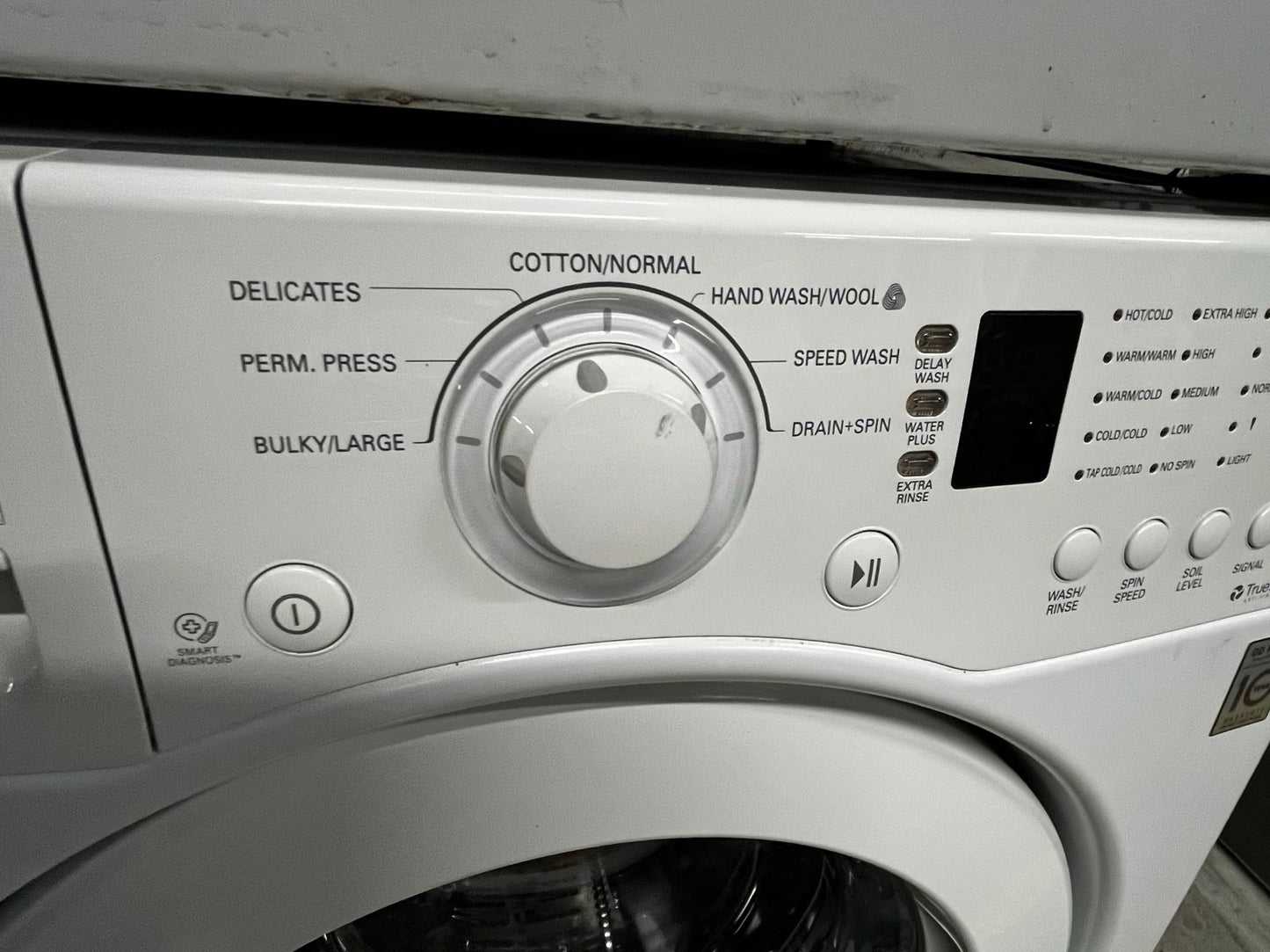 * 🎉 Black Friday - LG washer 4.5 cu ft & dryer 7.5 cu ft set electric 220v front load stackable or side by side - sensor dry He in white  #WD23391B