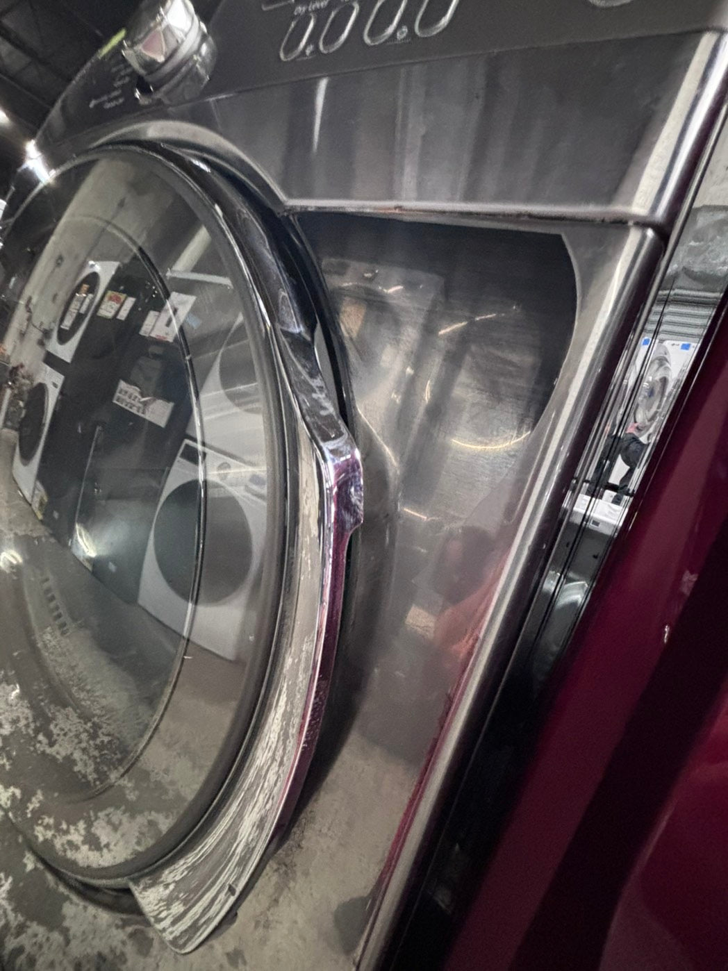 Special🔥Samsung GAS Dryer front load w/pedestal extra storage 27" in  used -Refurbished.  #GDSD3JL