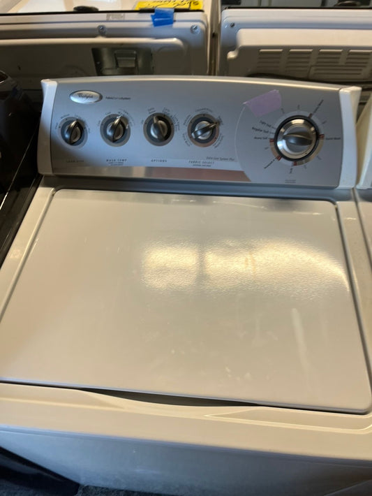 =Whirlpool Top load washing machine w agitator 27" used-Refurbished #WM31HB