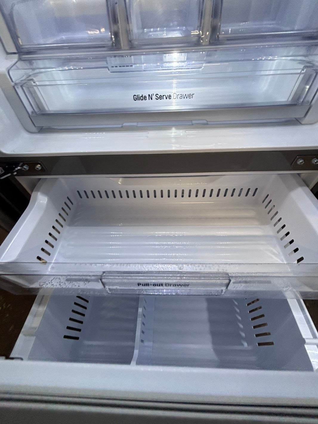 >LG French door Refrigerator counter depth stainless steel w/ ice water dispenser 36" #RTA24B