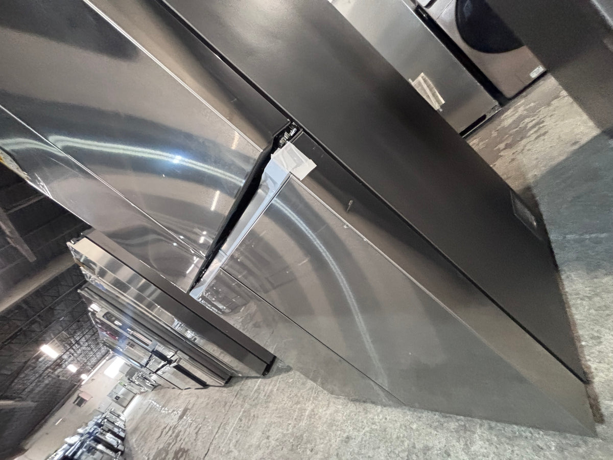 } New open box 📦 Samsung - 36 in. Wide Bespoke 23 Cu. Ft. 4-Door Flex French Door Counter Depth Refrigerator with Beverage Center - Stainless steel working 💯 with warranty #SCD23NB