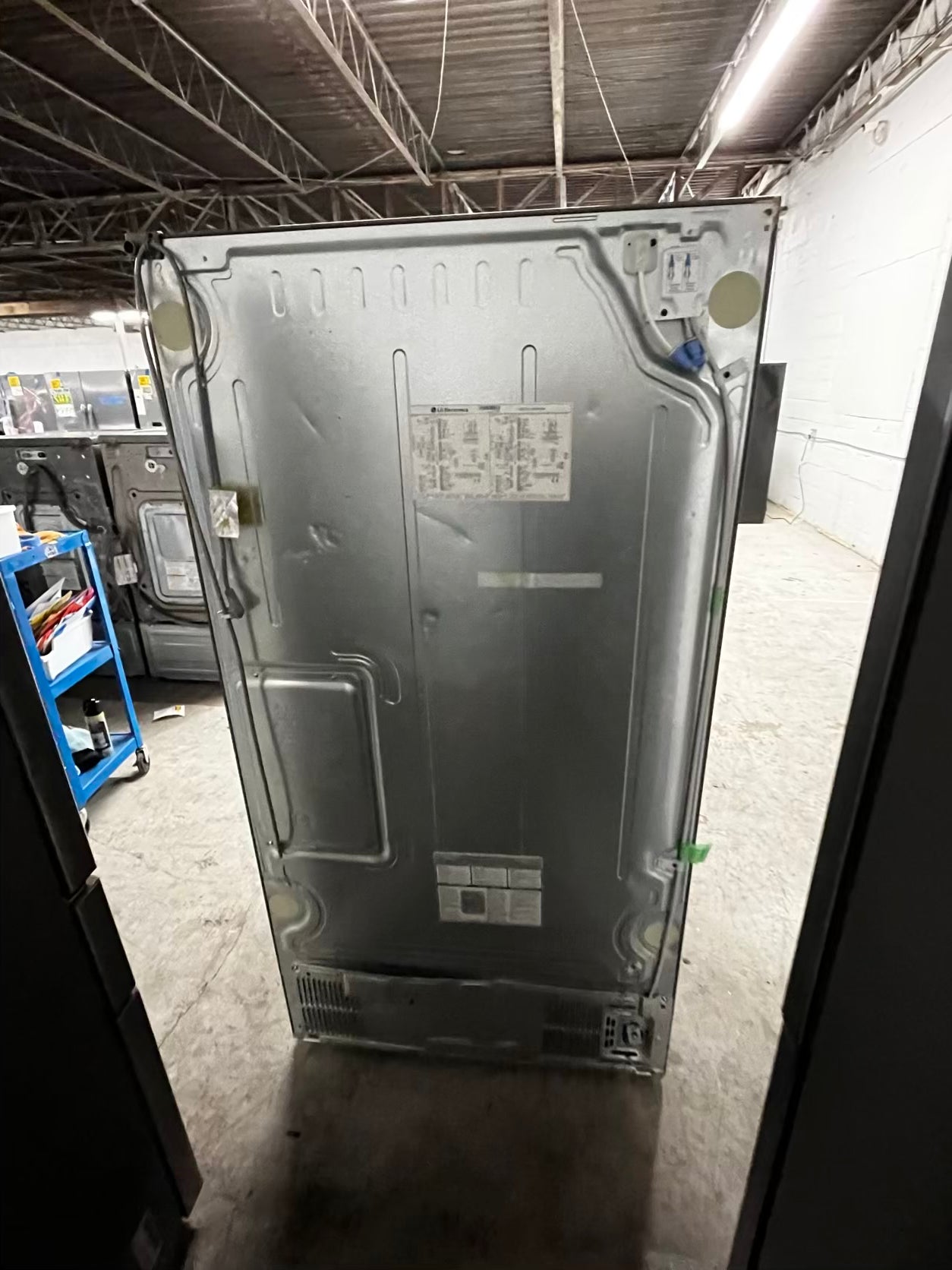 LG French door Refrigerator stainless steel Showcase w/ ice water dispenser 36" #RF53421B