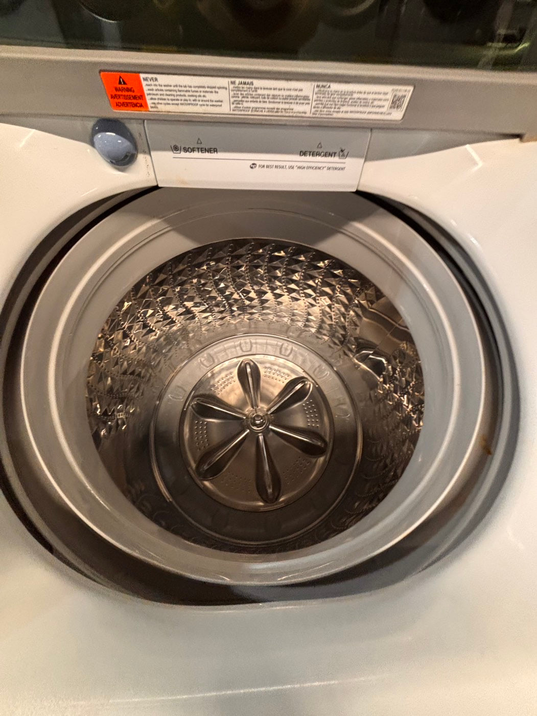 >*special 🔥Samsung white color , Top load washer  Large capacity stainless steel Drum used,refurbished #SAYZ882B