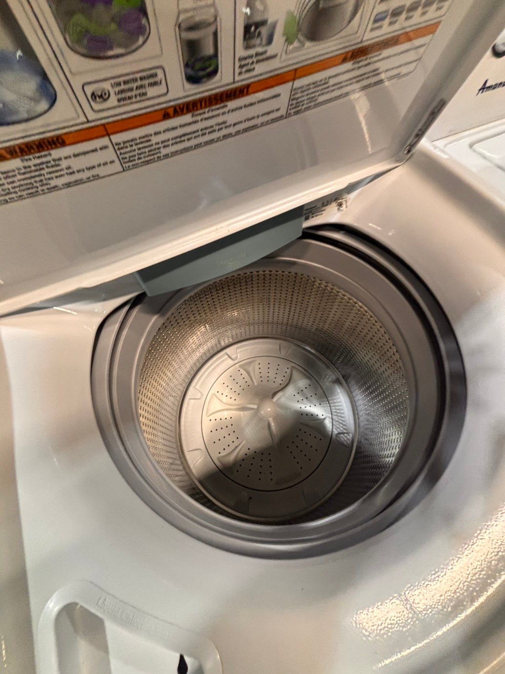 >*maytag dryer electric 220v & whirlpool washer white   large capacity side x side  white color used-refurbished #WYT6BB