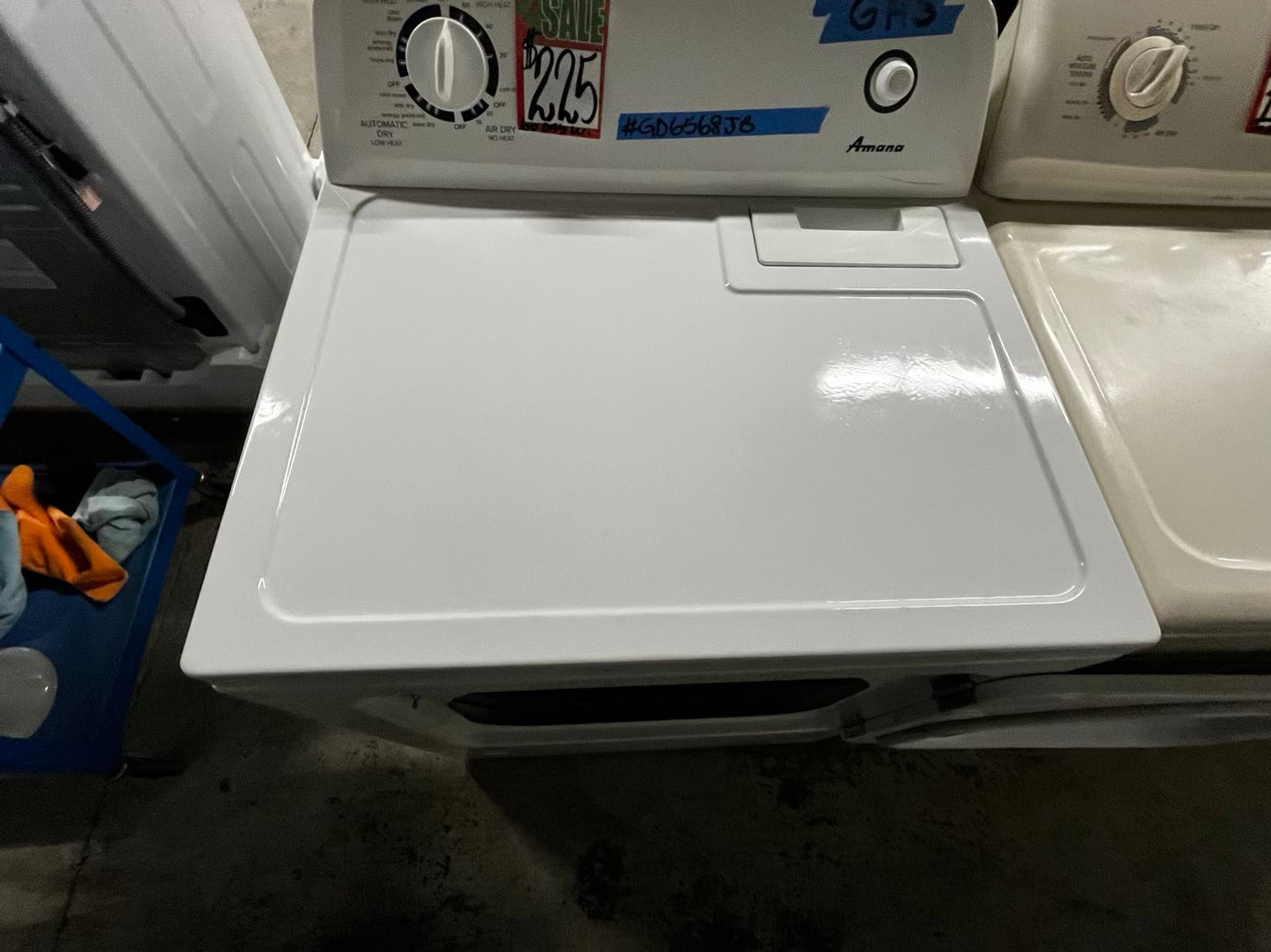 🎄Holiday Sale 🎁 Amana side x side GAS dryer large capacity 29" Refurbished #GD6568JB