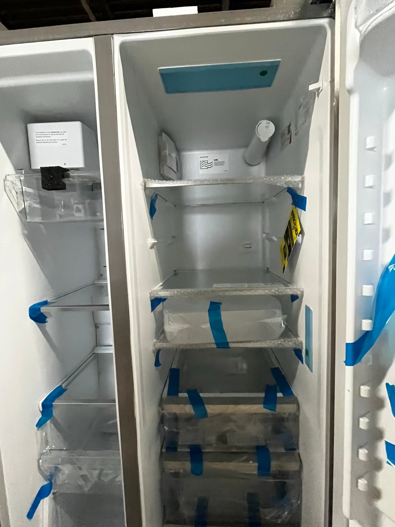 • Open Box 📦 | scratch & dent Frigidaire side x side  refrigerator w/ice water dispenser inside stainless steel 36" #RF3962kB