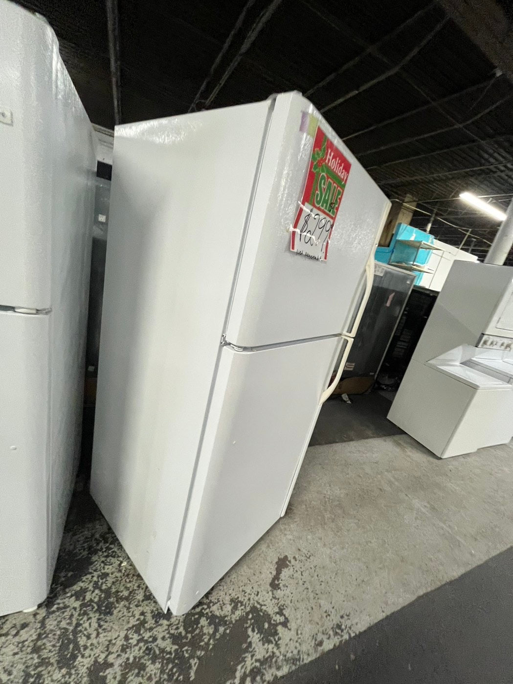 🎄🎁Holiday Sale 🎁”Kenmore 30” freezer refrigerator in  white used refurbished 30’ #RF21CFB