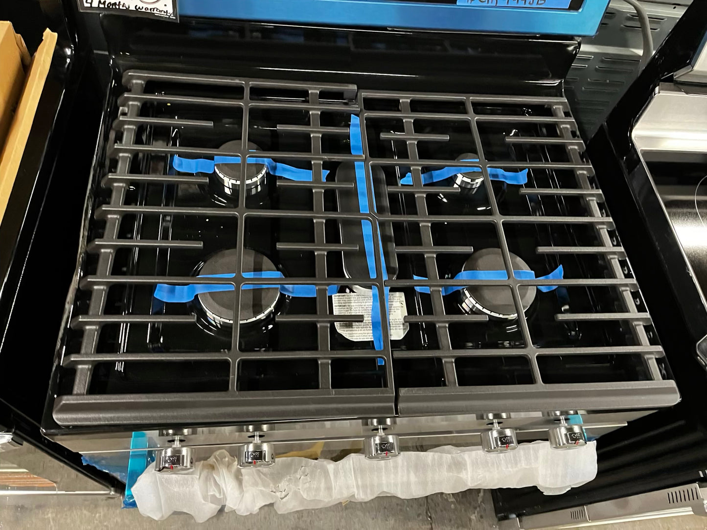 🎉 BLACK FRIDAY ⚡️ Open Box | Scratch & Dent KitchenAid 5.8 cu. ft. Gas Range with Self-Cleaning Oven in Stainless Steel #GR944JB