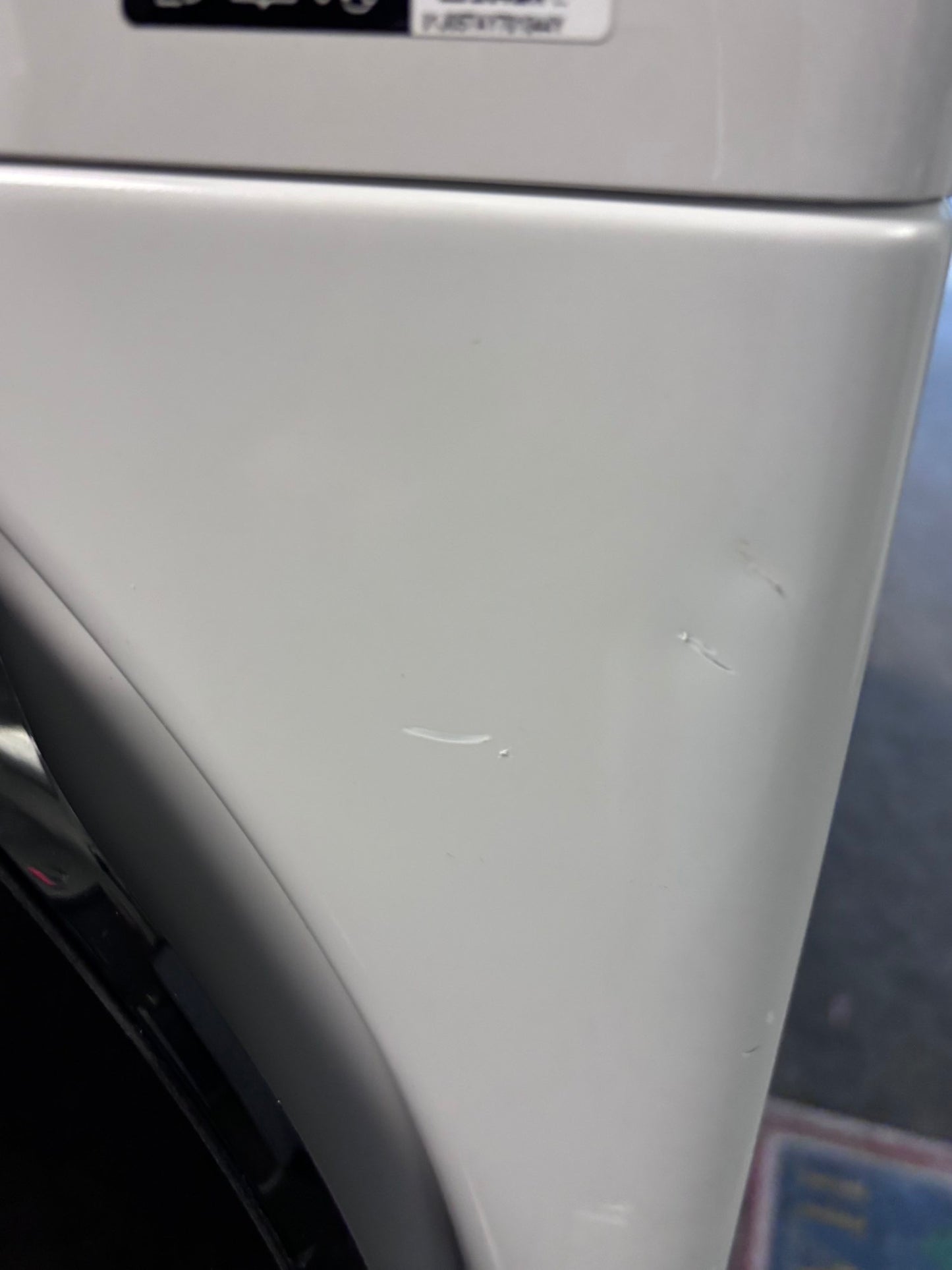 >Open Box 📦 Scratch & Dent mix match Samsung 5.0cu. ft. High-Efficiency Front Load Washer  with Self-Clean+ & Samsung 7.5 cu. ft. Vented Smart Stackable Electric 220v Dryer In White w/ Steam 27" in #WM315TBSET