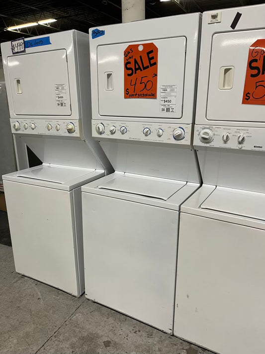 - Frigidaire laundry center GAS washer & dryer set 27" #LC596RBB