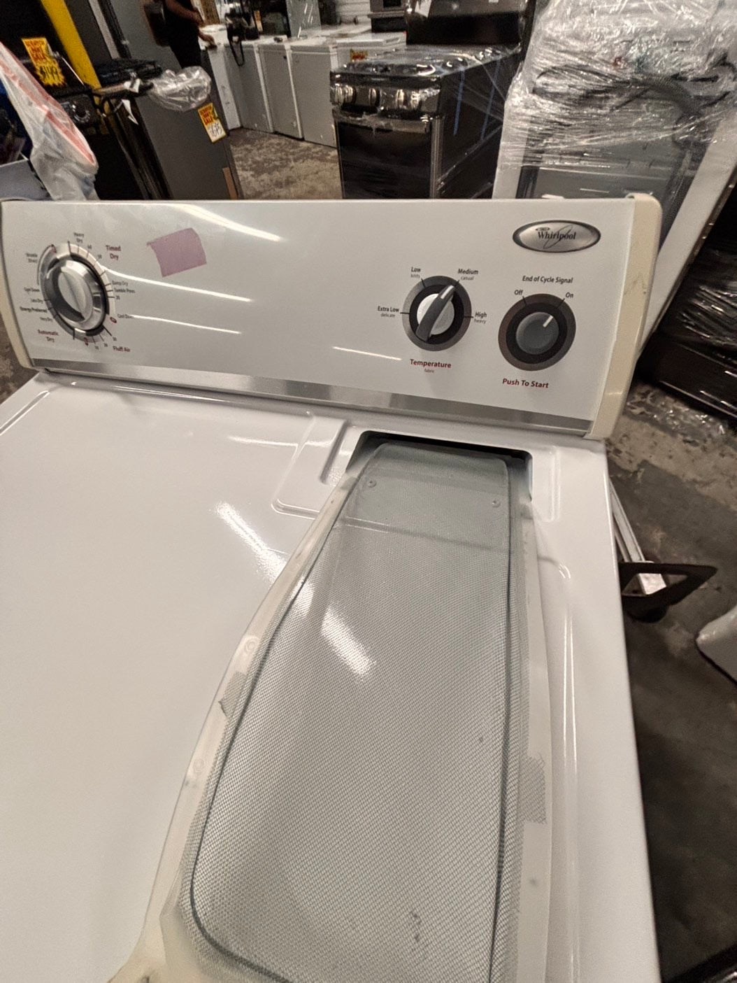 >great condition whirlpool 29” large capacity electric dryer 220v side by side used-refurbished #WDY65PB