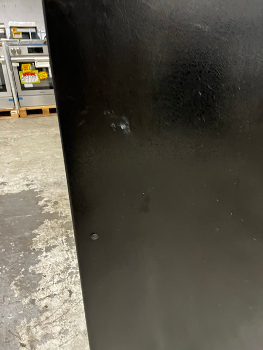 🎉 BLACK FRIDAY ~ Used | Refurbished Whirlpool top freezer refrigerator in black 33" #RF932KB