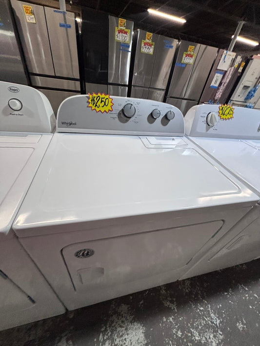 >>whirlpool 29” large capacity electric dryer 220v side by side used-refurbished #KEK12B