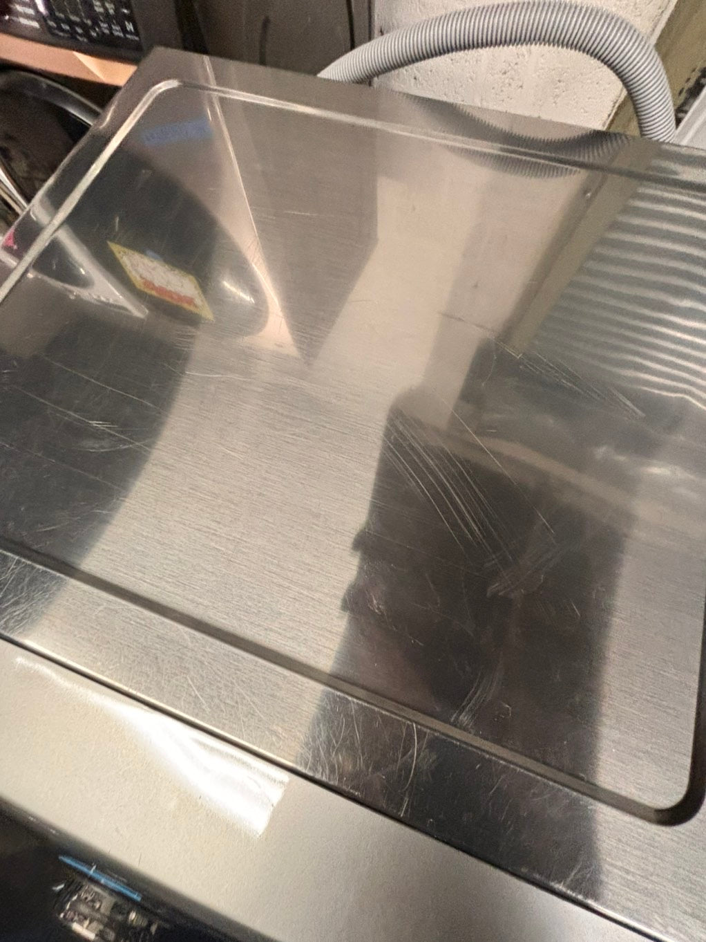 >💥Samsung silver  washer 4.5cu. ft. Large capacity, 27” stackable or side by side  used-refurbished         #SSD5GAB