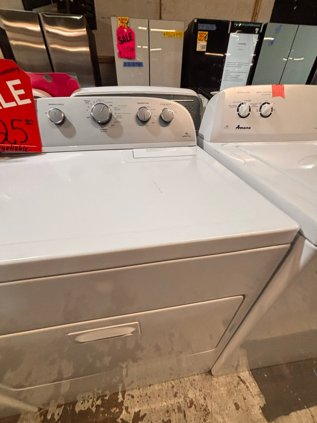 }}whirlpool top load washer with removable agitator large capacity & electric dryer 220v  set top load side by side used, refurbished working 💯  with warranty  #TSTR1YB