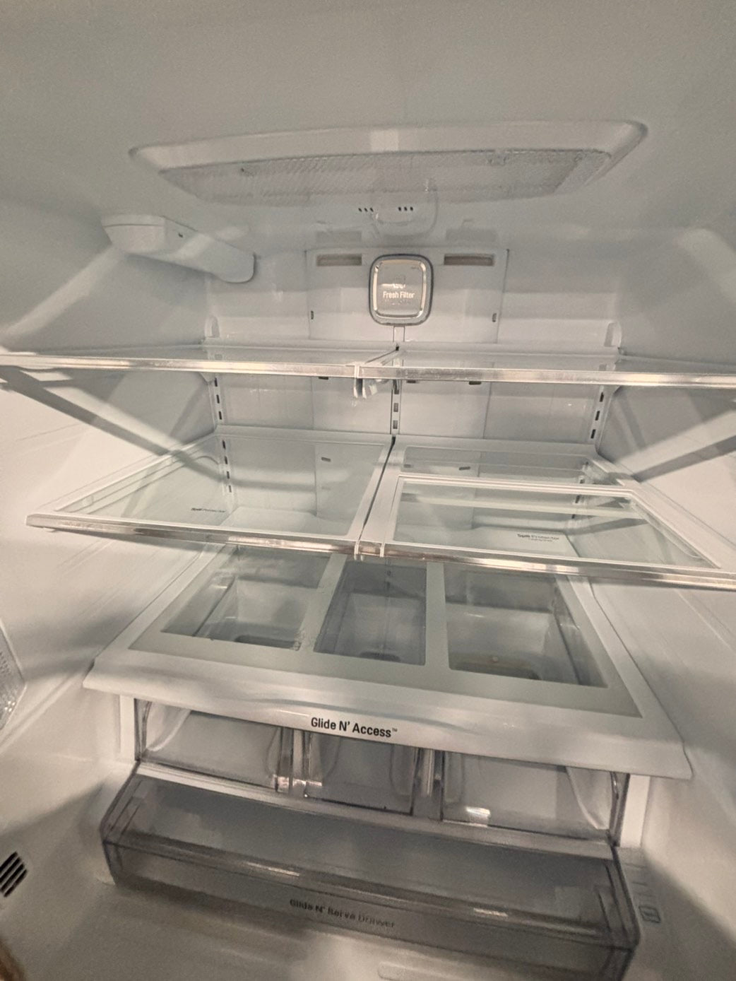 >LG door-in door French Door Refrigerator Super-Capacity with ice maker & water dispenser ,with  used-refurbished #LG30PASB