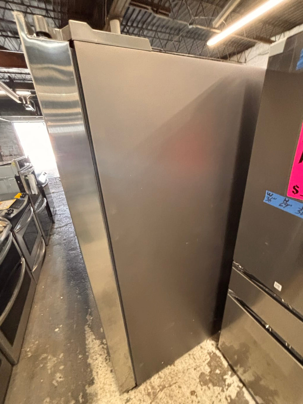 }}New open box 📦 Samsung - 26cu. ft. Side-by-side full size fridge Stainless Steel
#FS26TRTB