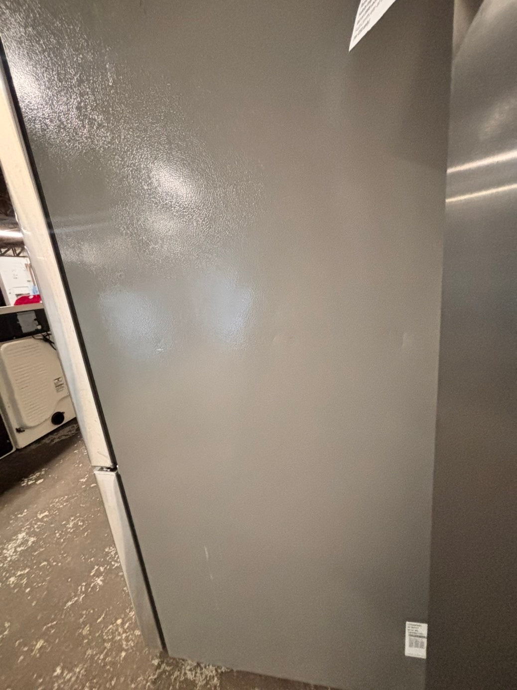 >LG  French door Refrigerator full size  stainless steel w/ ice water dispenser great condition 36" used-refurbished #KVT33ZB