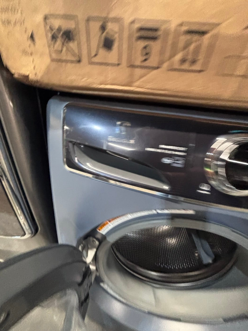 }new Open Box 📦 Scratch Electrolux Electrolux - Front Load Perfect Steam Washer with LuxCare Wash - 4.5 Cu. Ft - Denim Blue #WEEA3TB