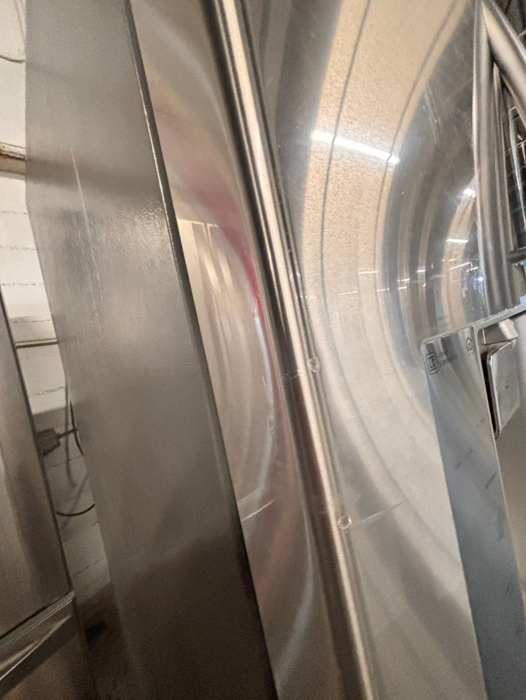 >LG door-in door French Door Refrigerator Super-Capacity with ice maker & water dispenser ,with  used-refurbished #LG30PASB