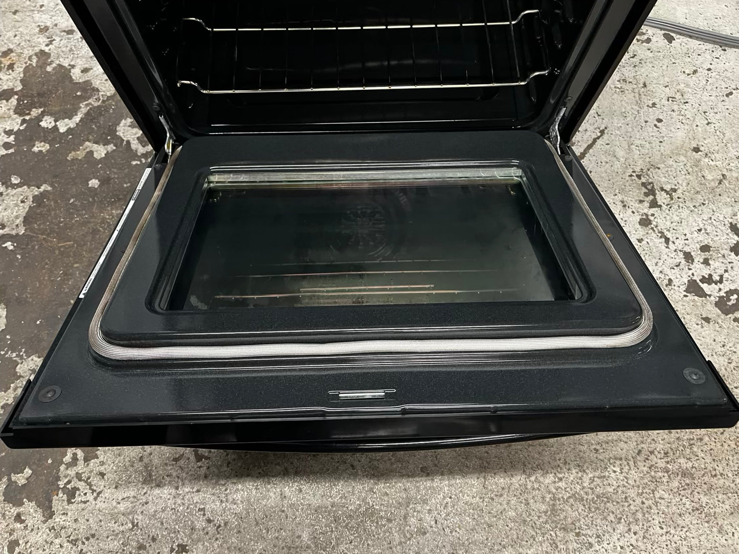 🎁Holiday Sale 🎄 Kenmore electric 220v glass top range 5 burner Refurbished convection bake Broil self clean black 30" #ER79AB3B
