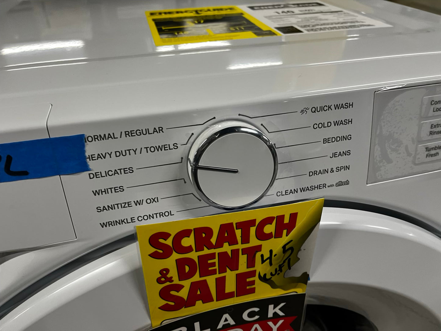 Open Box 📦 scratch & dent - Whirlpool
4.5 cu. ft. High Efficiency White Stackable Front Load Washing Machine with Load & Go XL Dispenser #WM231PL