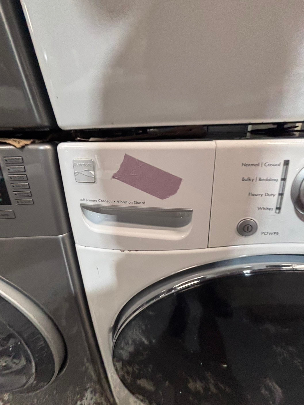 >*early July 4th special 🇺🇸kenmore washer & LG dryer mix & match set electric 220v front load stackable or side by side - sensor dry in white color #WH4YSET