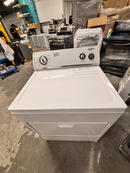 >great condition whirlpool 29” large capacity electric dryer 220v side by side used-refurbished #WDY65PB