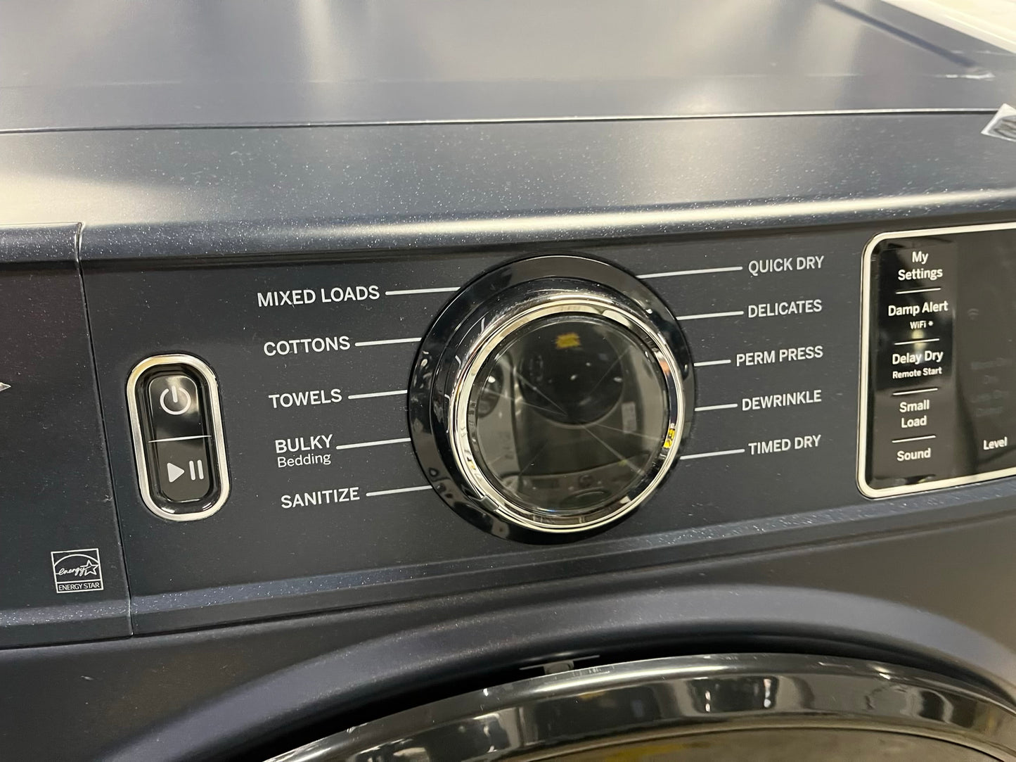 LG TROMM front load stackable electric 220v dryer in navy blue 27" #ED300JB