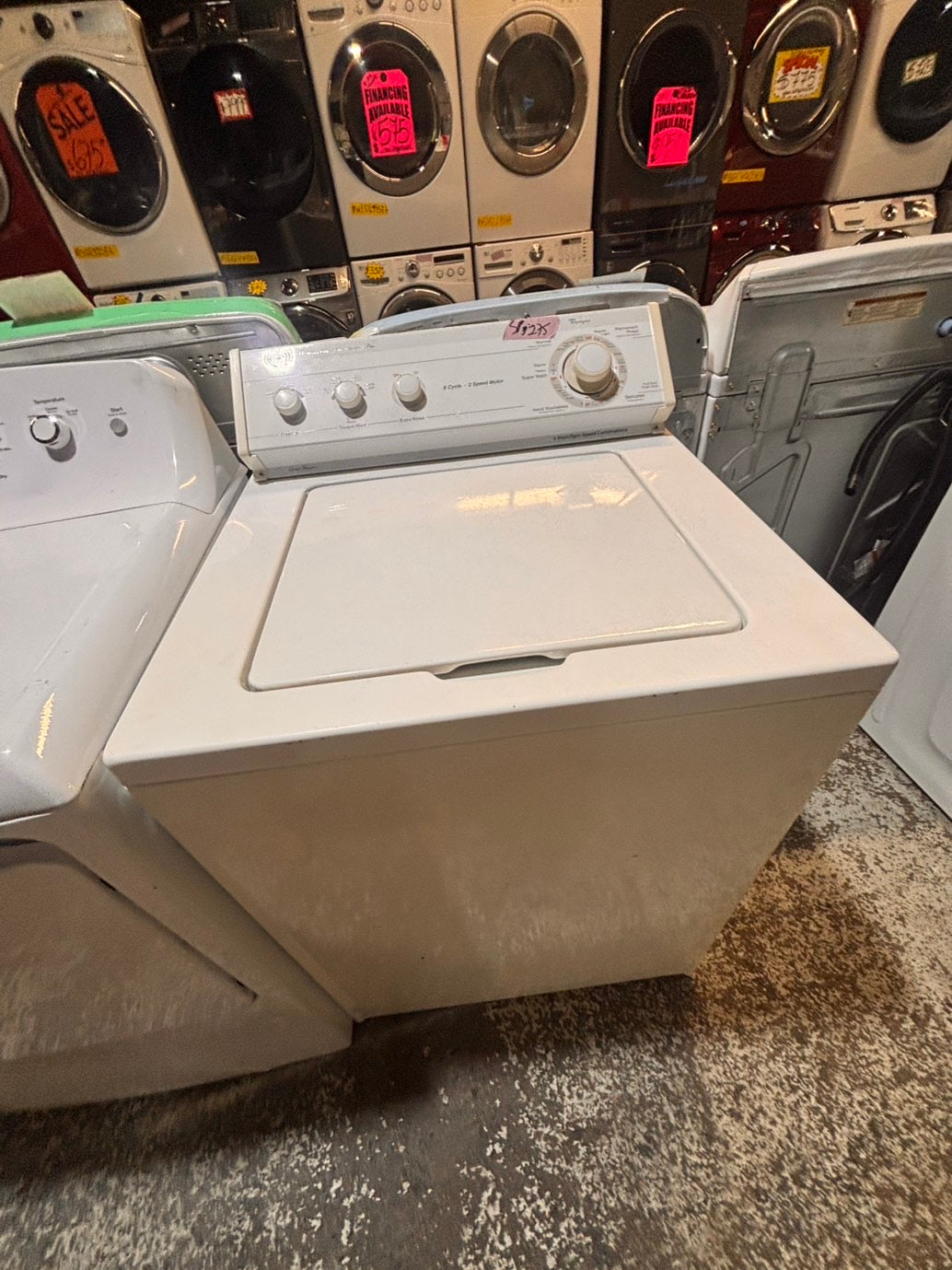 >*sale🎈whirlpool Top load washing machine w agitator 27" in good condition,used-Refurbished #TWZ626B