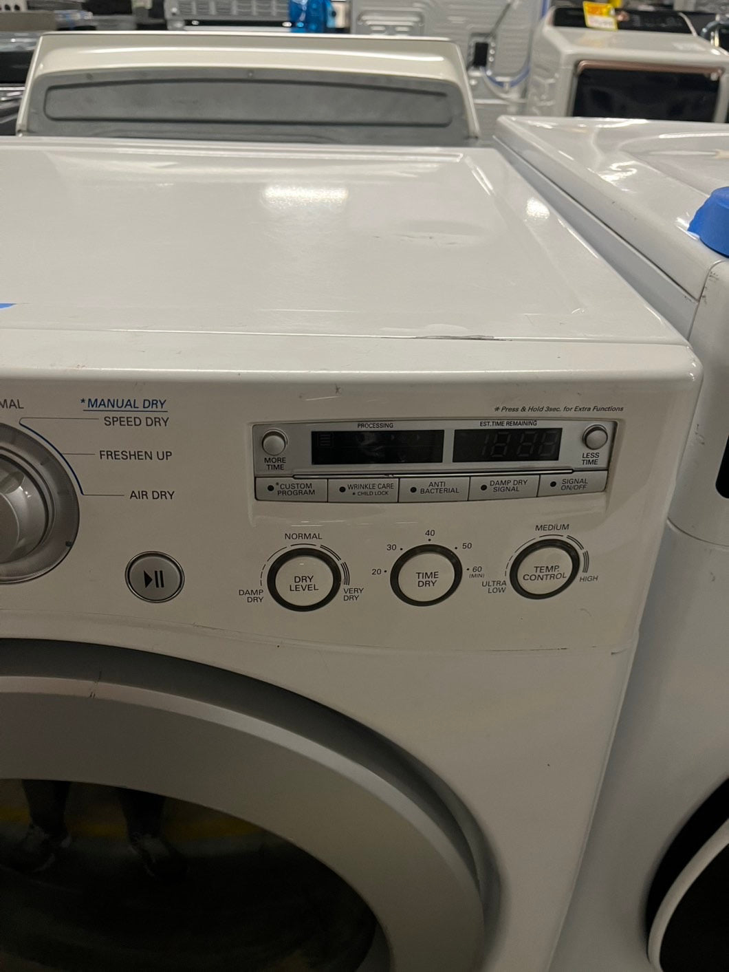 -🔥Black Friday ‼️LG sensor Dry front load stackable electric 220v dryer in white  27" #EDLG44B-TR