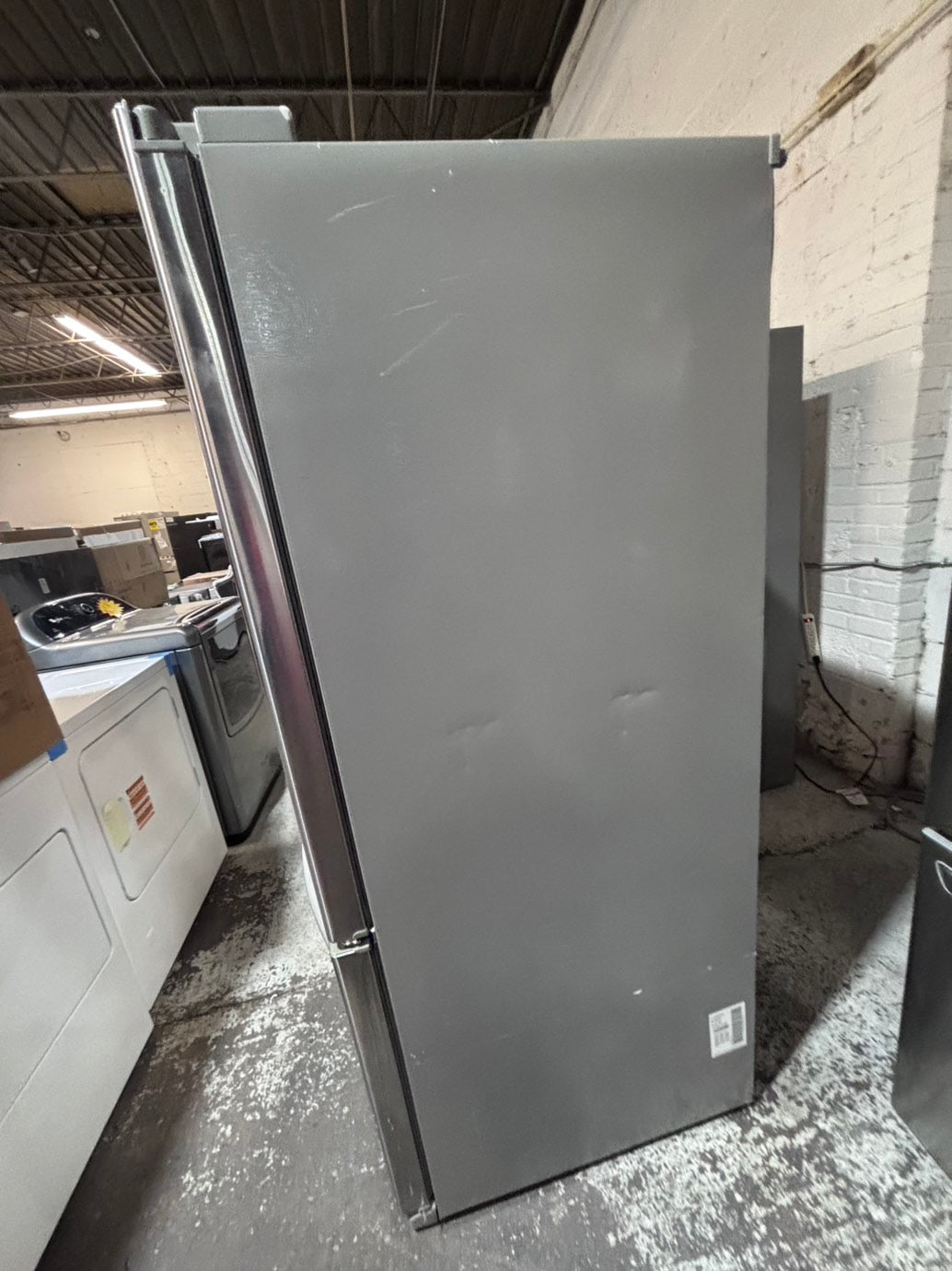 >special price 🙌LG 36” French Door Refrigerator  with ice maker & water dispenser ,used-refurbished #FDL50PSB