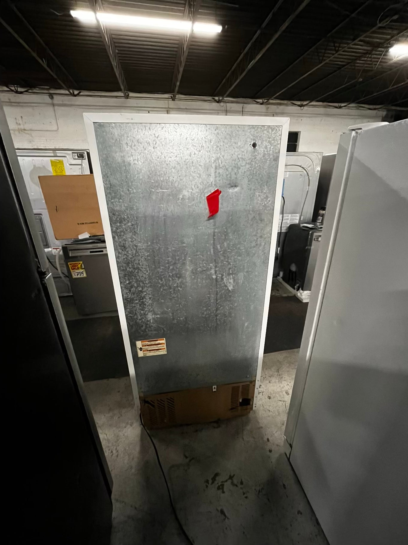 *Whirlpool top freezer refrigerator in white 30” used - refurbished #RF7312TB